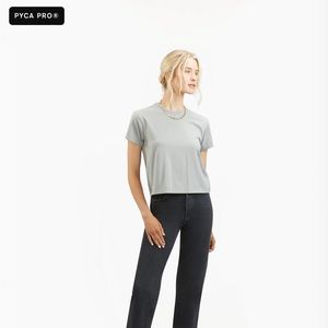 NWT Cuts clothing Almost Friday Tee in Haze, size small